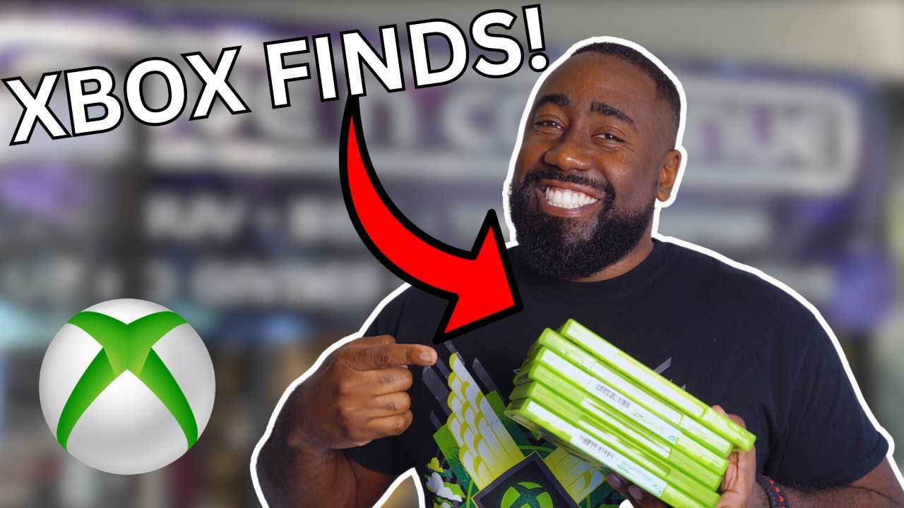 I Found Sealed Xbox Games Exploring This Store!