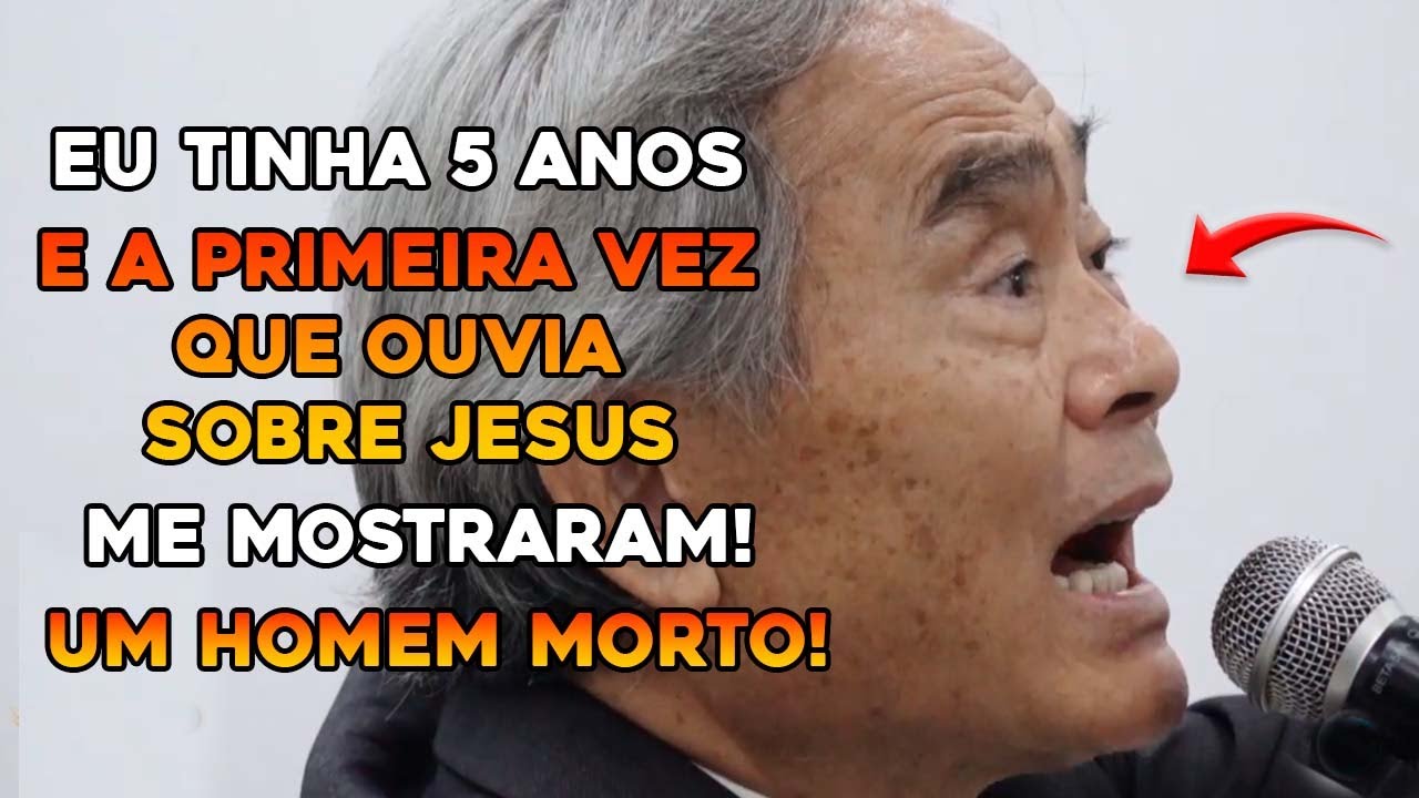 FILHO DE JAPONESES, PASTOR TAKAYAMA CONTA QUANDO OUVIU SOBRE JESUS PELA PRIMEIRA VEZ!