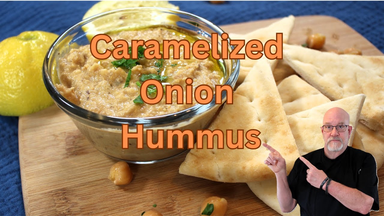 Caramelized Onion Hummus | It's Only Food w/ Chef John Politte