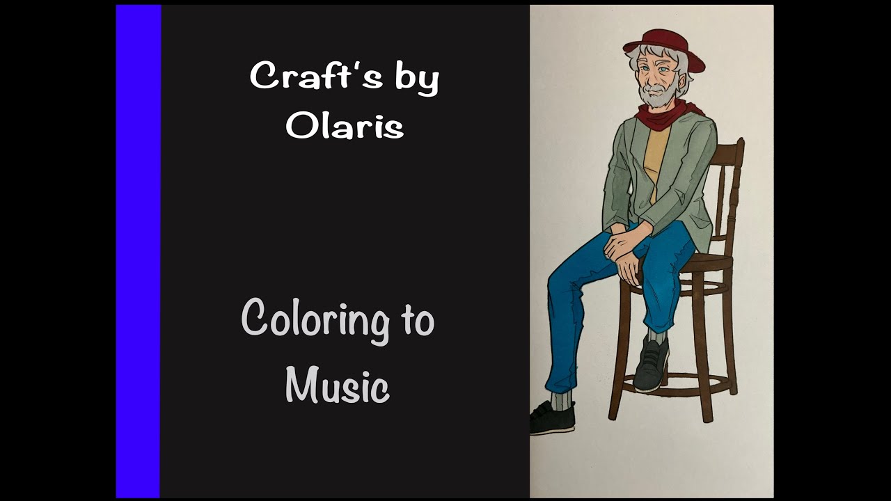 Coloring the third page of the Terraia coloring book!