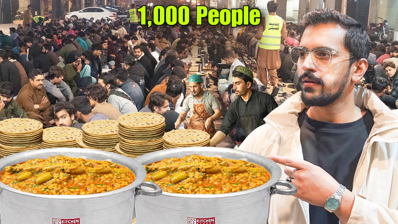 1000 People Free Sehri in Lahore - Ramadan Special