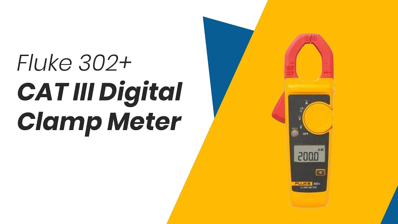 Digital Clamp Meter | Fluke 302+ | Instrukart