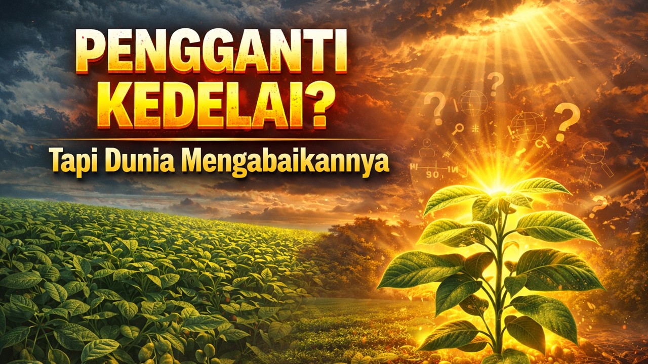 Tanaman Ini Bisa Menggantikan Kedelai. Tapi Dunia Mengabaikannya #FaktaDunia #Agroekologi #Kecipir