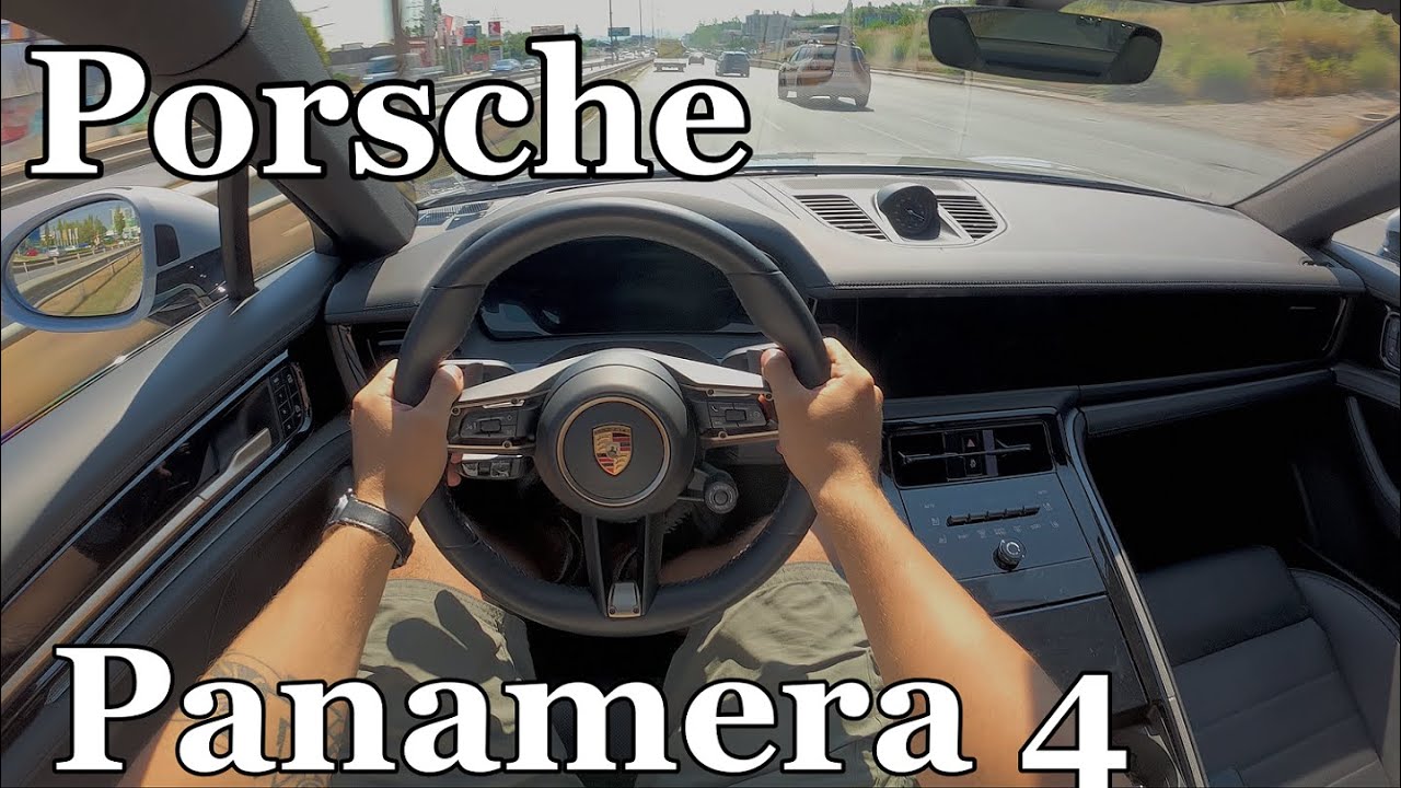 (348HP) POV Porsche Panamera 4 is EXCITING