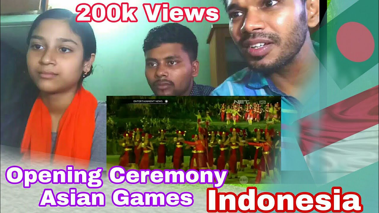 Opening Ceremony Asian Games | Reaction  #alhafiz