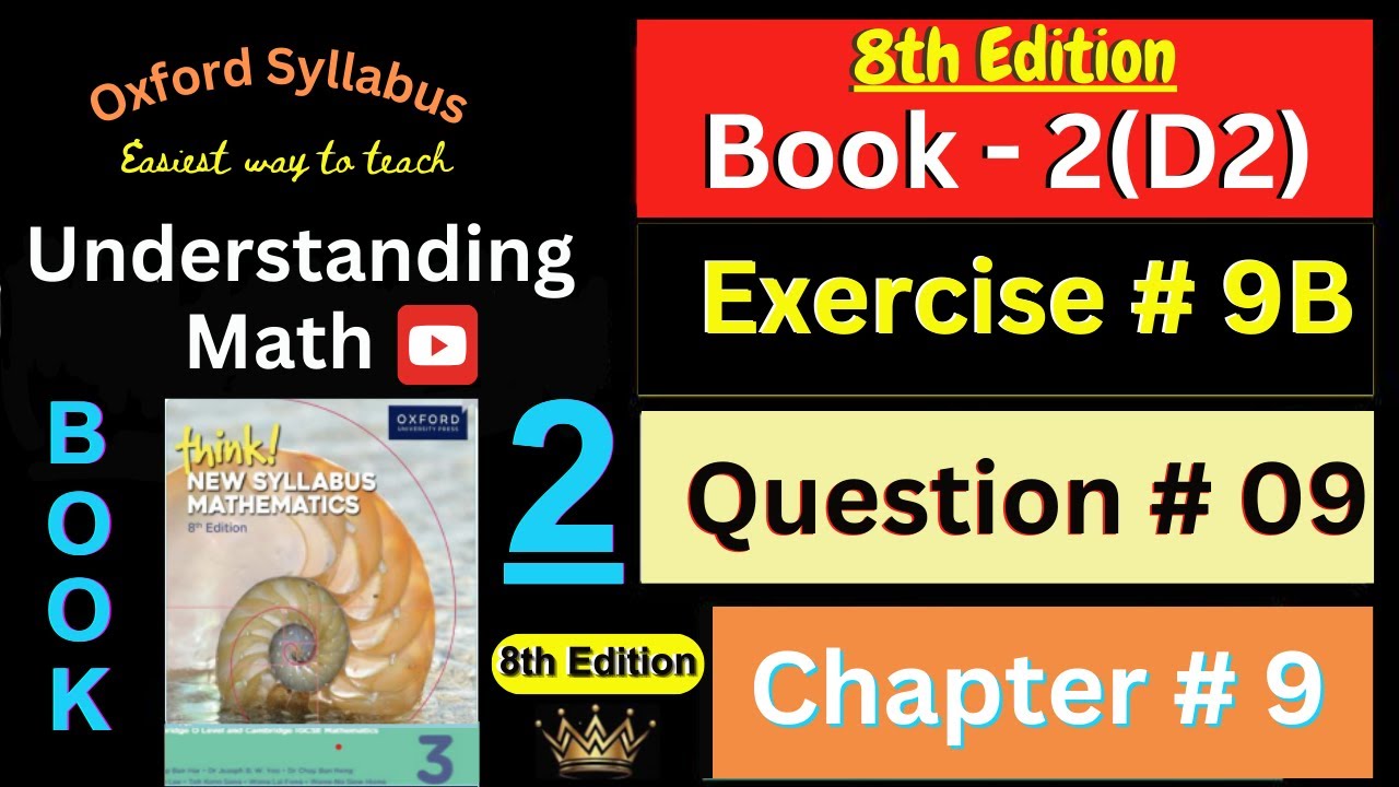 D2 Math Chapter 9 Exercise 9B Question 9 | Pythagoras | Think New Syllabus Mathematics 8th Edition
