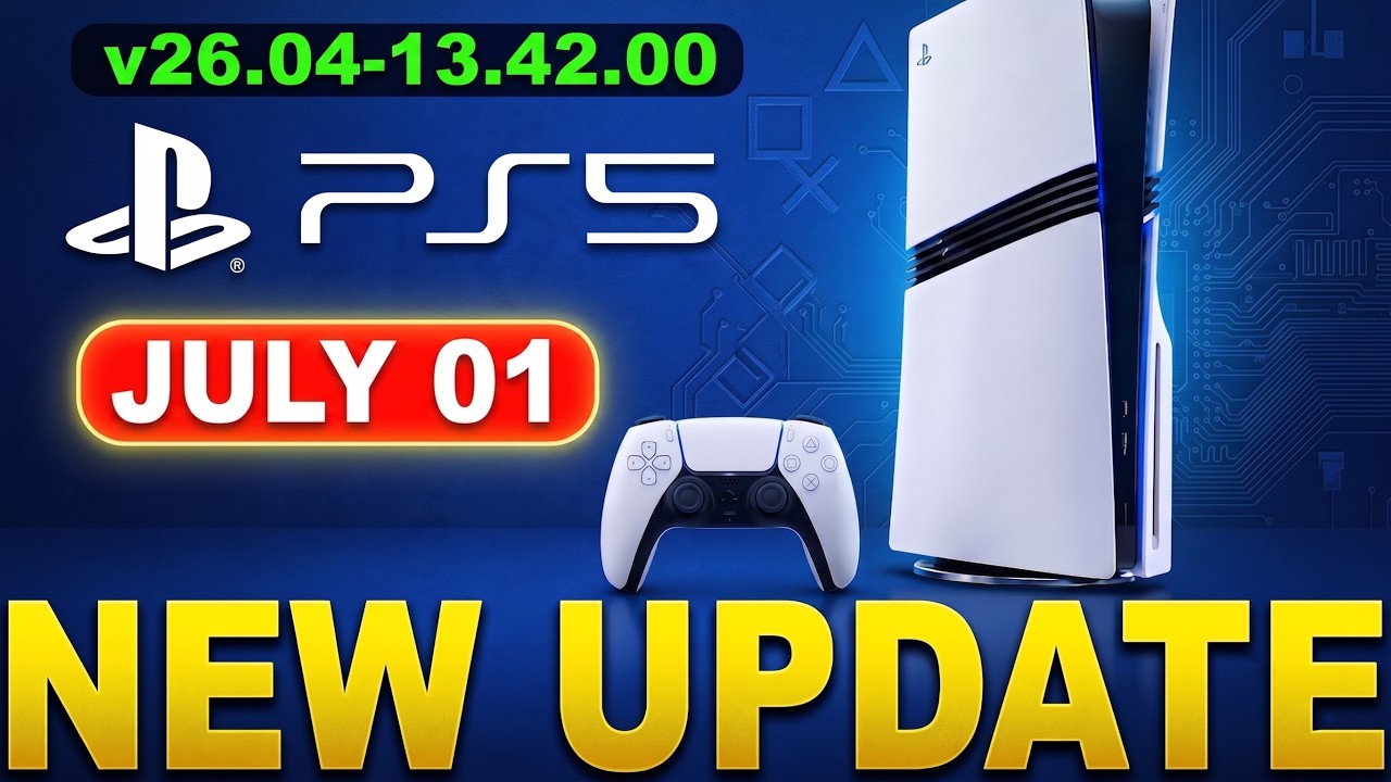 PS5 Update 26.04-13.42.00 -Patch Notes, Hidden Changes & Everything We Know