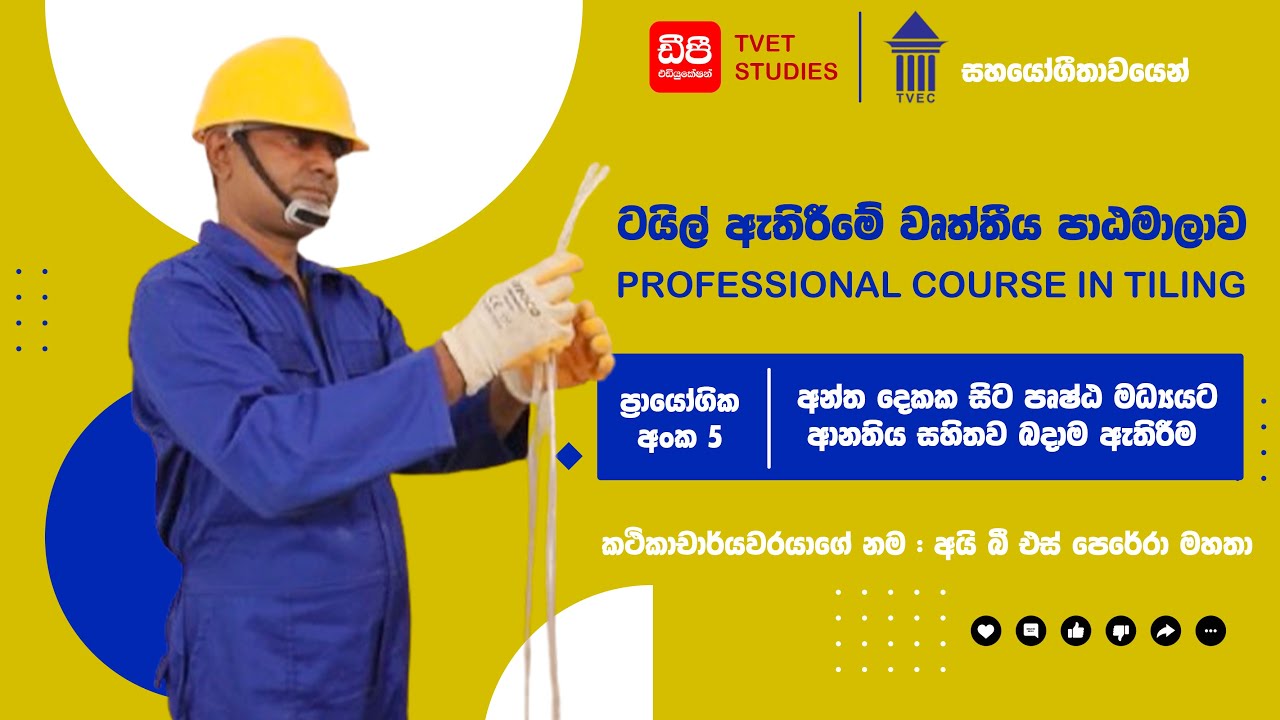 DP Floor Tile ප්‍රායෝගික ක්‍රියාකාරකම් 05