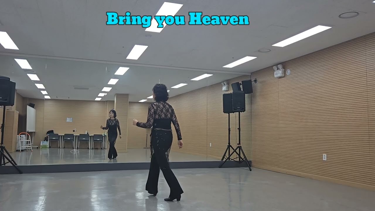 Bring You Heaven Linedance/ 브링 유 해븐 라인댄스/#박헤레나#라인댄스