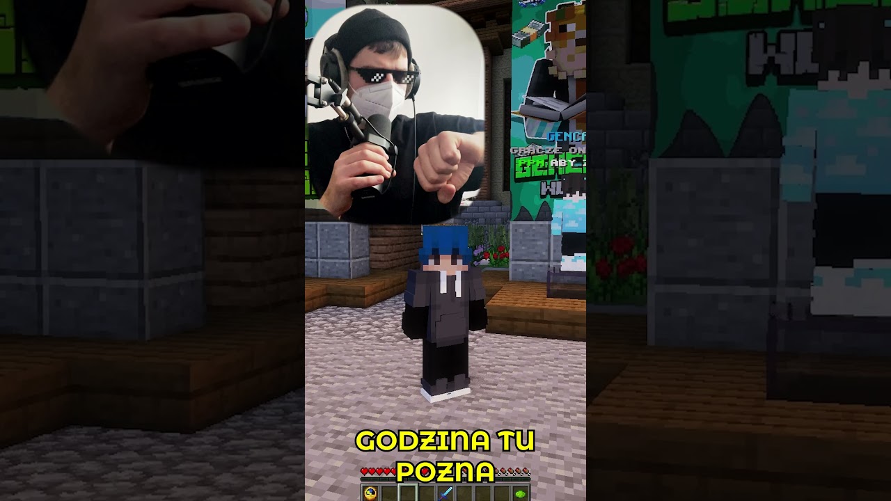 Oglądasz totalne gunwo, ale zagrajmy minecraft #minecraft #mc #memes