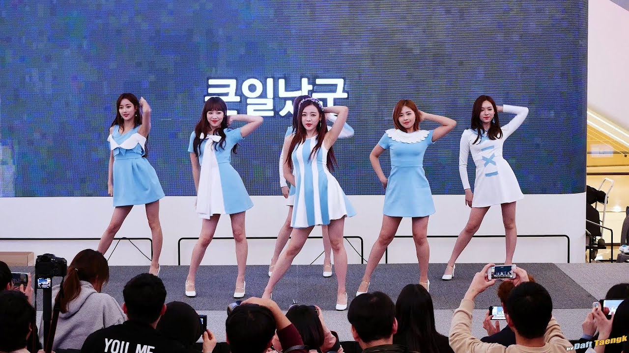 180325 에이프릴 APRIL '파랑새 The Blue Bird' @스타필드 고양 팬싸인회 4K 직캠 by DaftTaengk