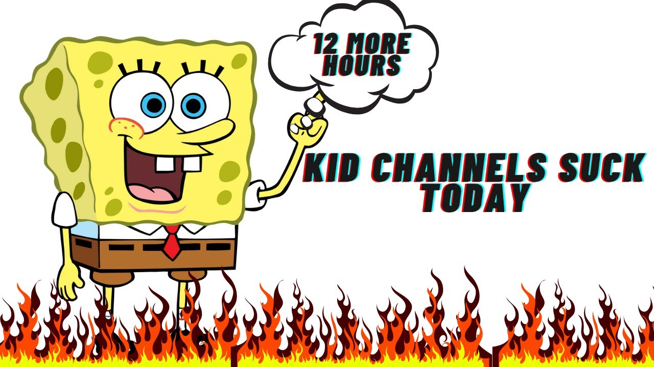 CARTOON CHANNELS SUCK NOWADAYS!