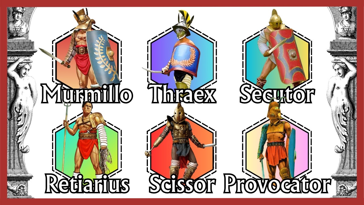 Every Roman GLADIATOR Class Explained in 16 Minutes