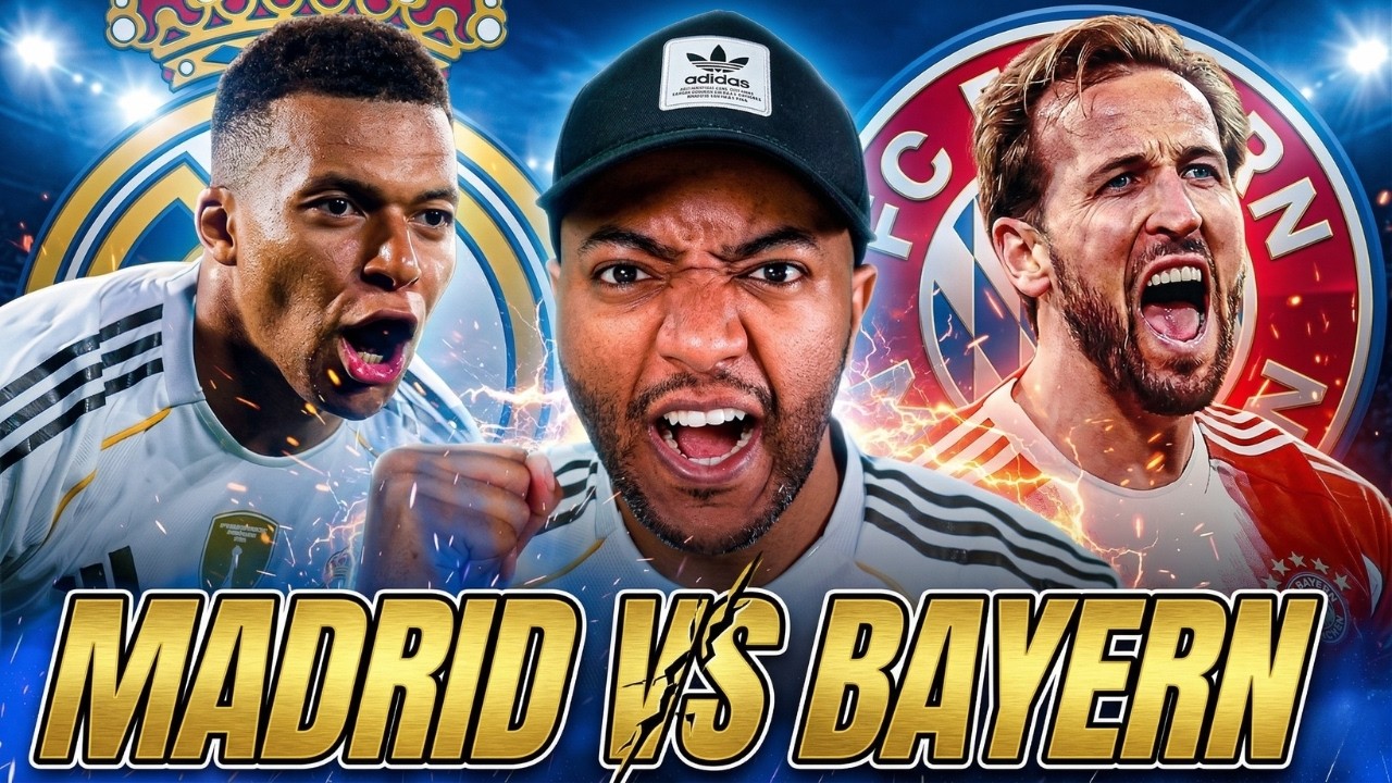 🔴 REAL MADRID vs BAYERN MUNICH WATCH ALONG | Full Match Reaction | CHAMPIONS LEAGUE 25/26