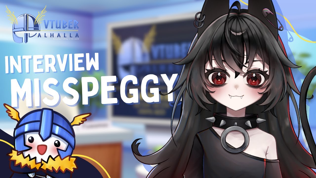 Introducing Retro Horror VTuber @misspeggyx! Vtuber Valhalla Interview