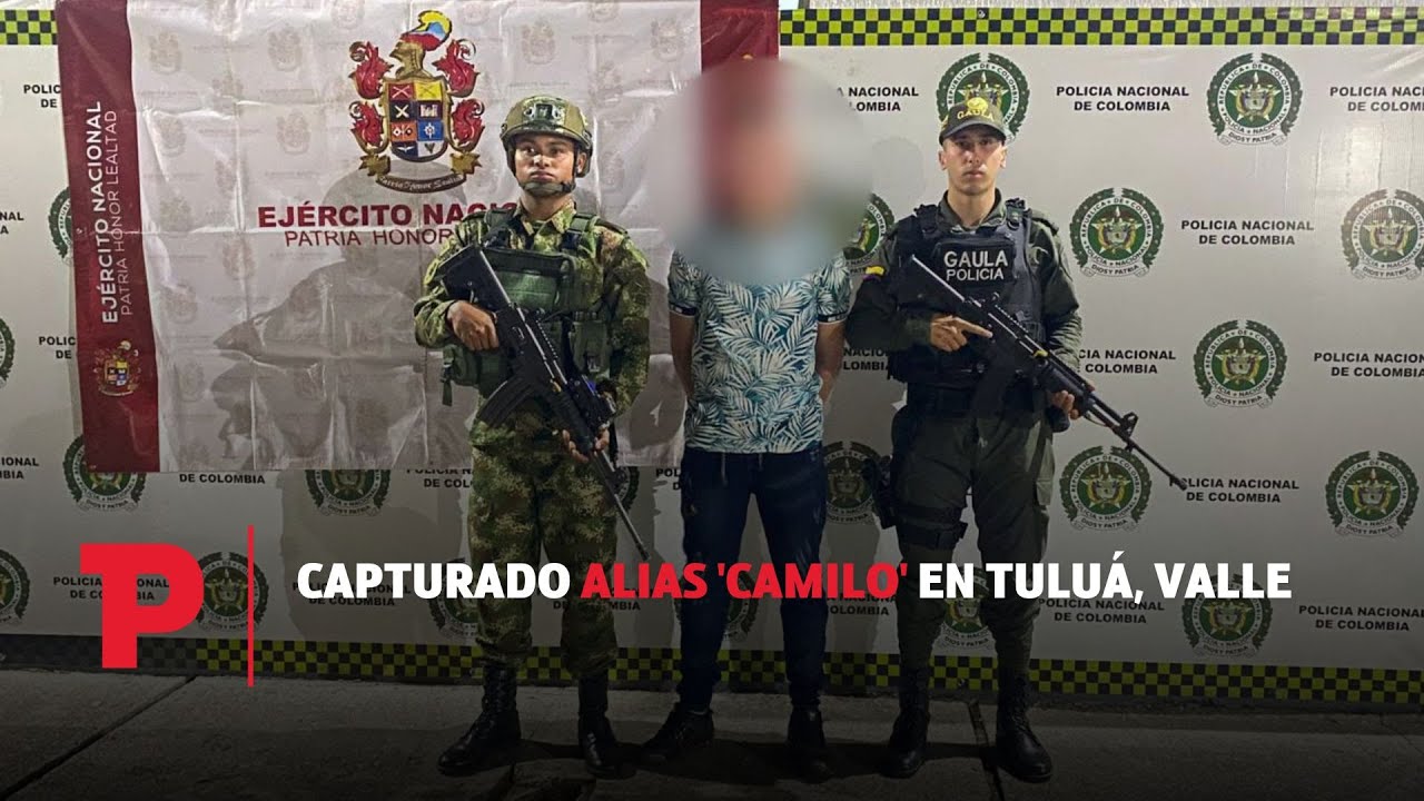 Capturado alias 'Camilo' en Tuluá, Valle | 28.10.23 | Telepacífico Noticias