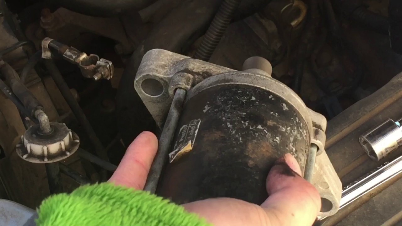 Замена стартера Honda Accord 1998-2002, V6
