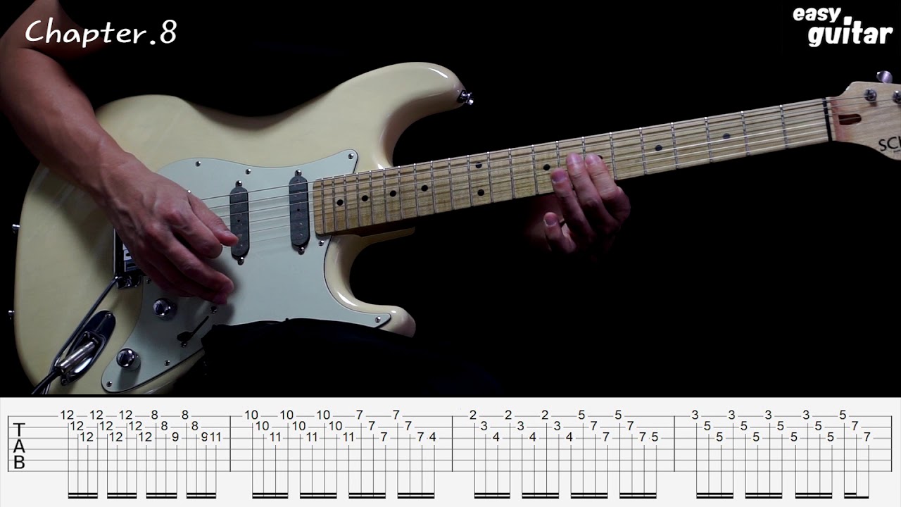 Red Hot Chili Peppers(RHCP) - Can't Stop Guitar Lesson + tab