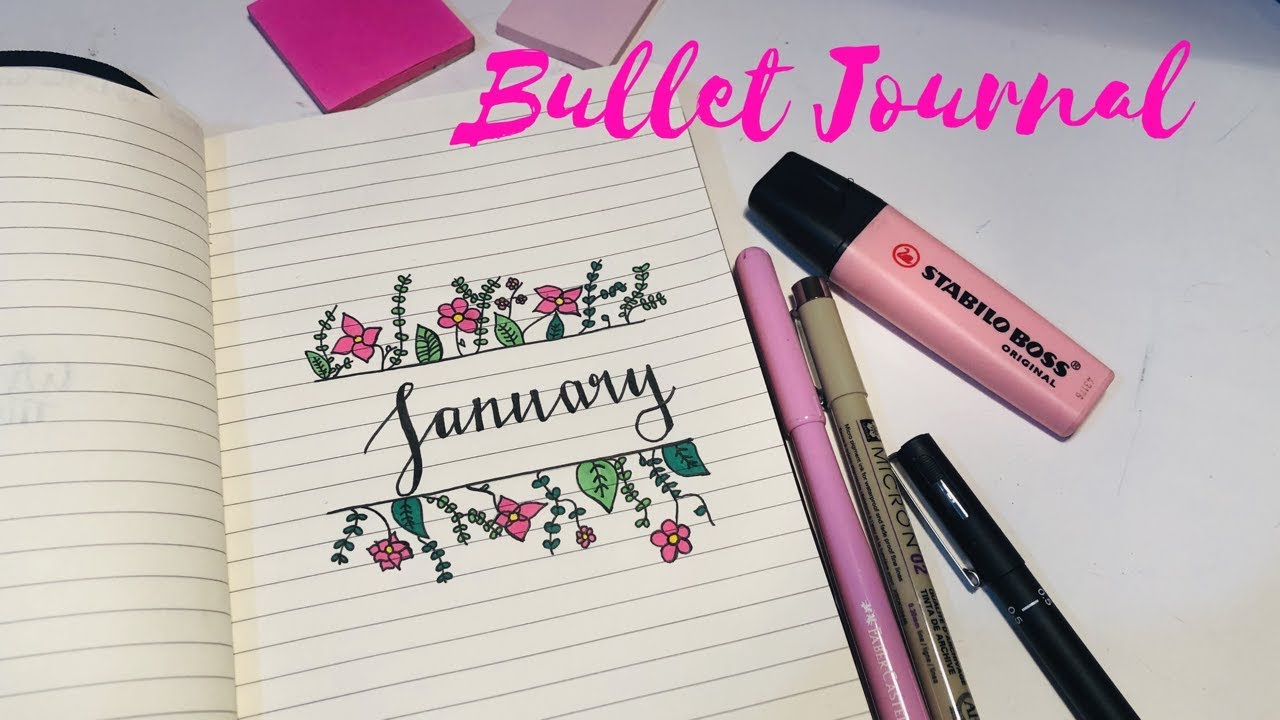BULLET JOURNAL|| MINHA ORGANIZAÇÃO EM 2019