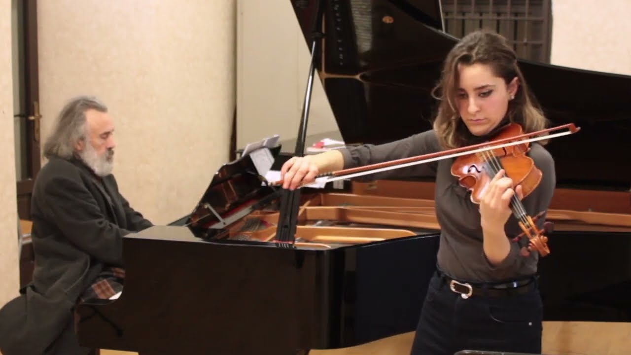 Sarasate - Caprice Basque - Ludovica Aurelia Fanelli (rehearsal)