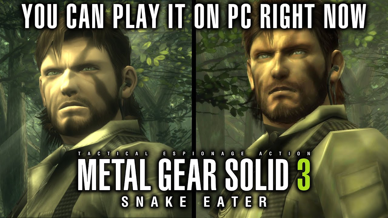 The Best Way To Play MGS3 on PC (March 2023)