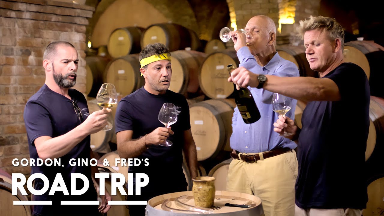 Teaching Gino About Wine | Gordon, Gino, and Fred's Road Trip