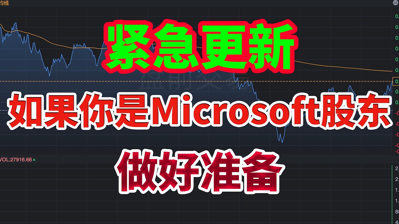 紧急通知：微软Microsoft股票更新 [请尽快处理]
