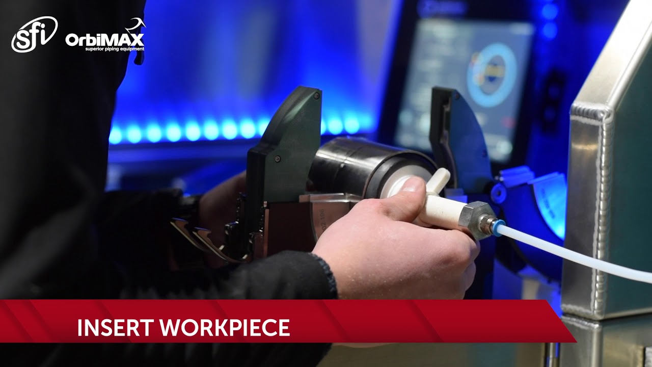 Orbital Welding Demonstration with the Orbimat 180SW Orbitalum Orbital Welder