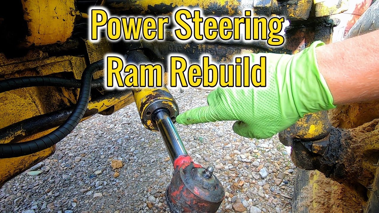 Hydraulic Ram Rebuild / Packing || Tractor