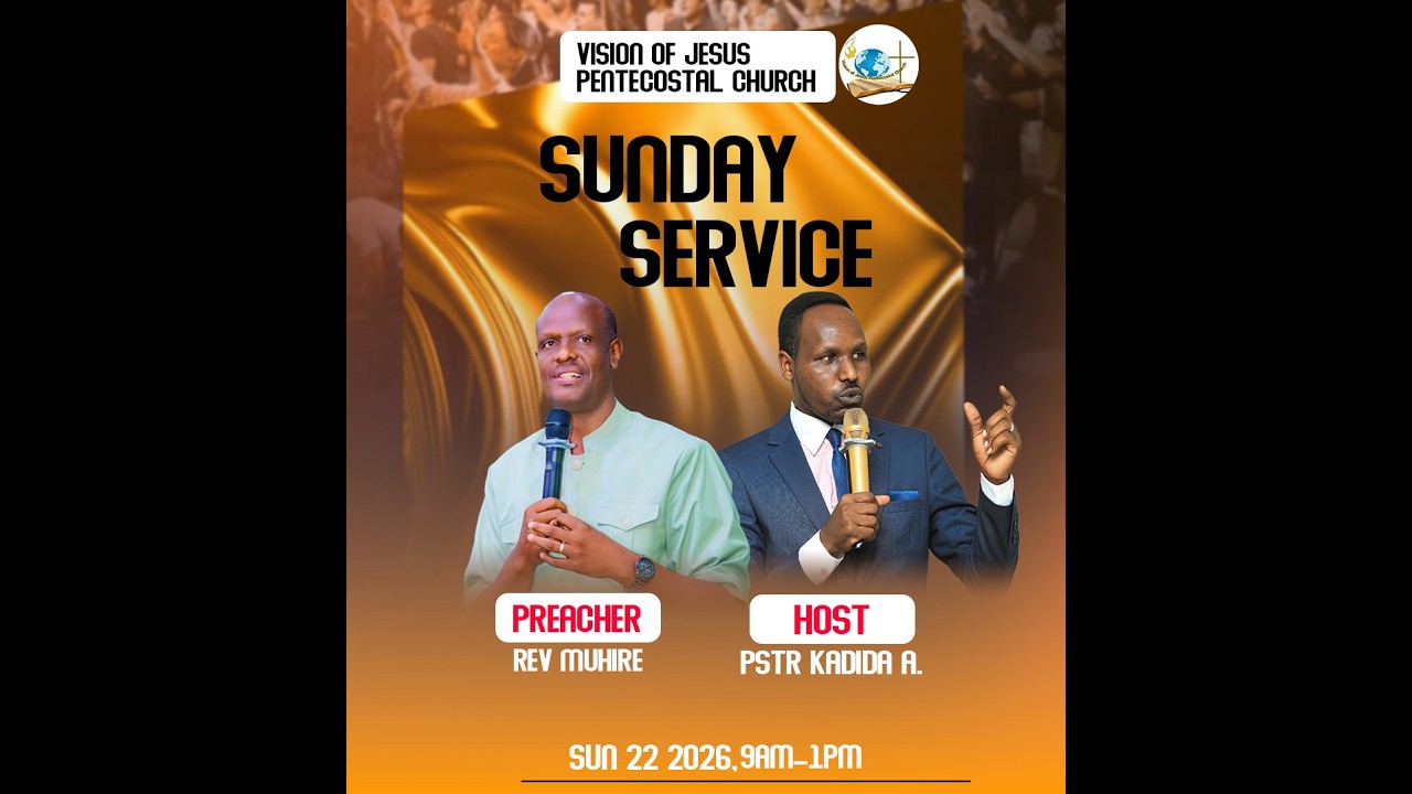 LIVE:SUNDAY FIRST SERVICE WITH PASTOR ALEX KADIDA,  PREACHER REV MUHIRE  22I 02 I 2026