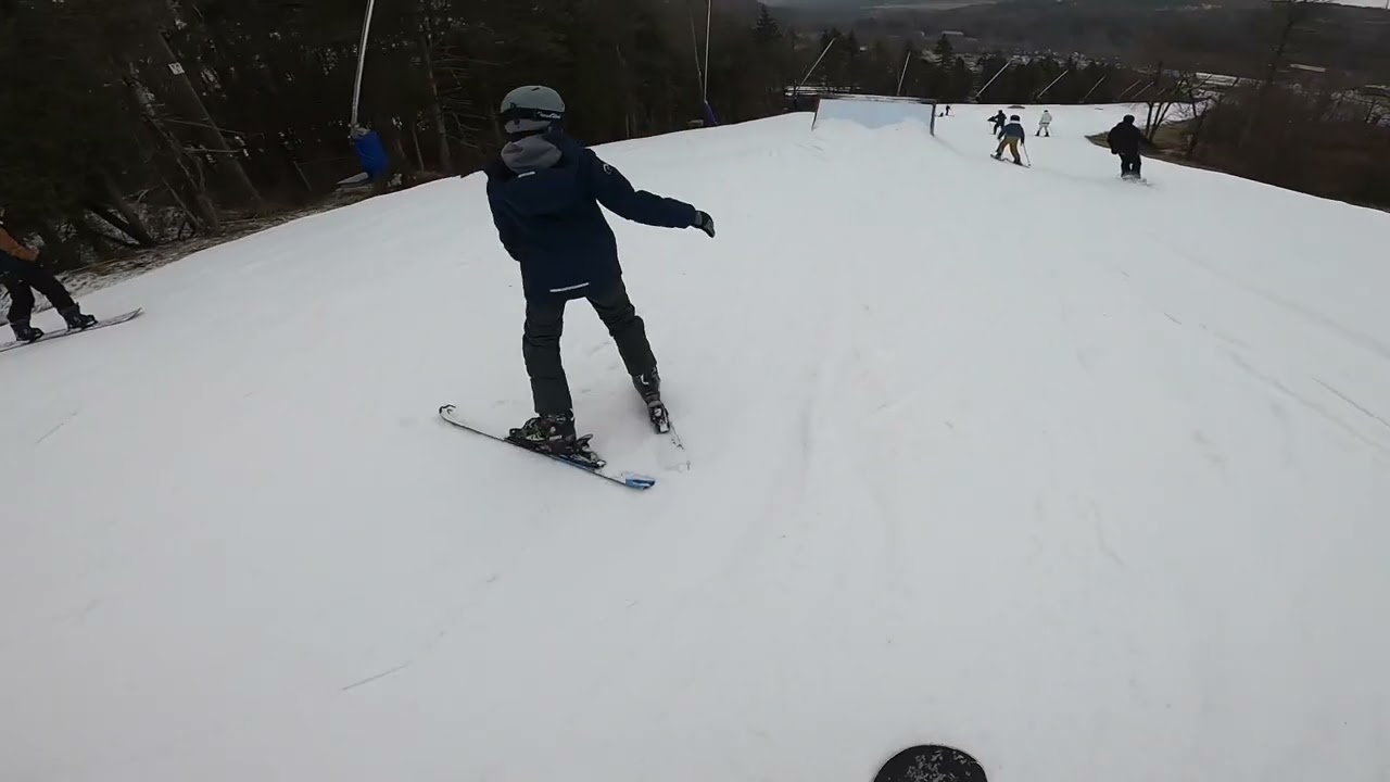 Snowboarding at Blue Mountain PA 1/3/2025