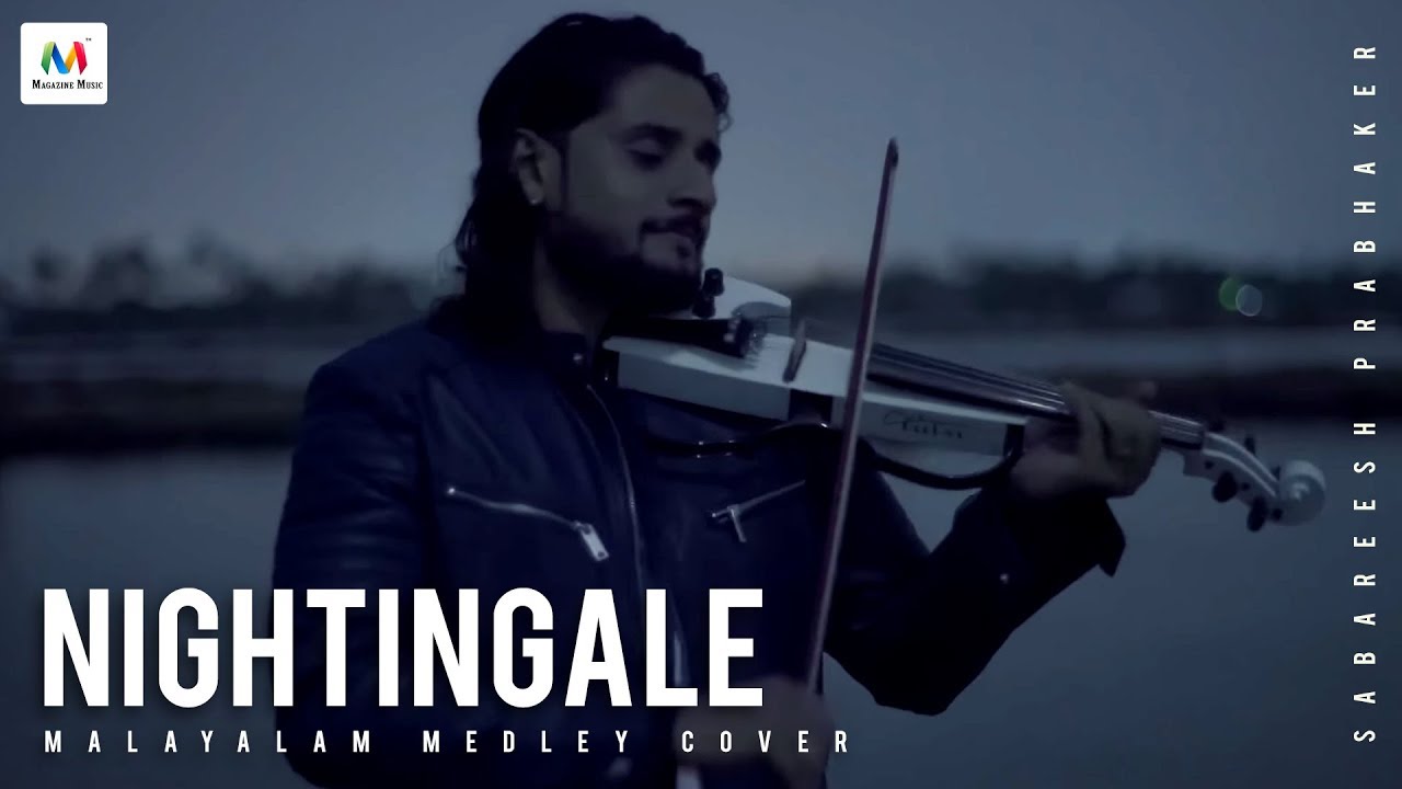 Sabareesh Prabhaker | Nightingale  Malayalam medley cover 4K