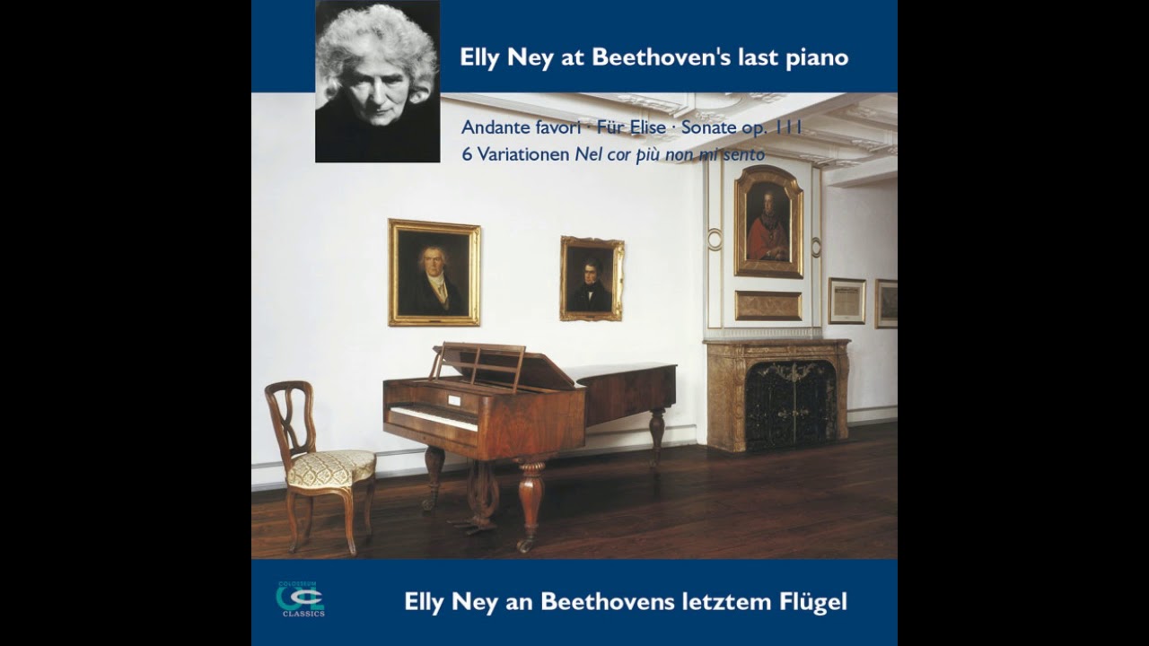 Elly Ney at Beethoven's last piano (1965)