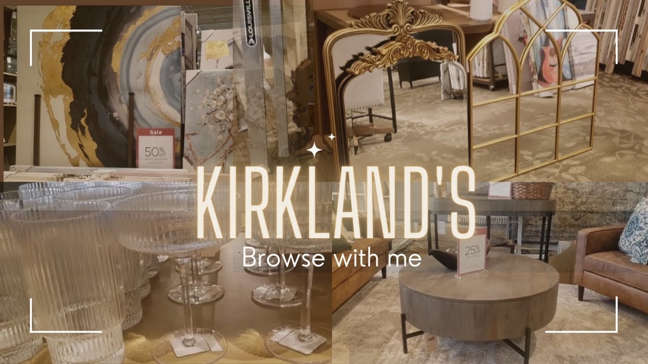 KIRKLAND'S Mirrors, art & furniture Spring 2023... #kirklandsfinds