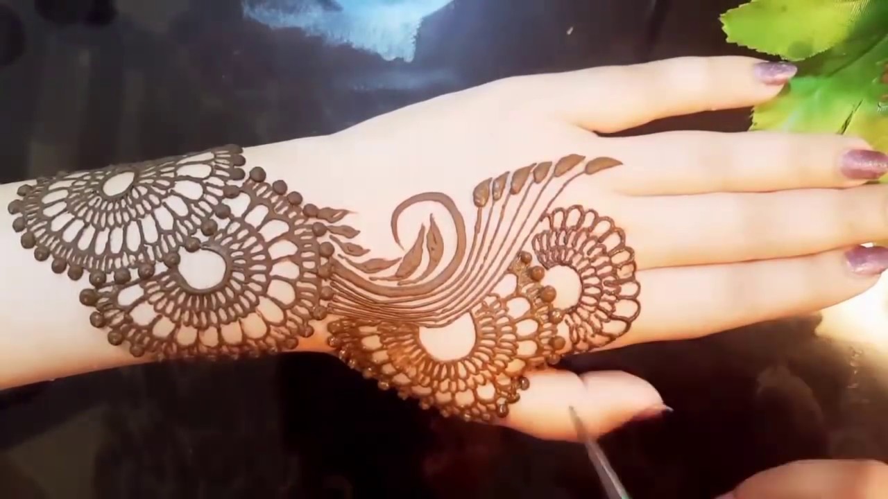 EASY Arabic Mehndi Design Tutorial