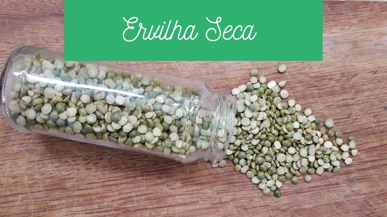 Como Cozinhar Ervilhas Seca Receita fácil