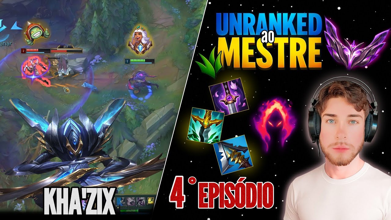 CHALLENGER JUNGLE EXPLICATIVA DE KHAZIX FREE PDL NO LOW ELO!