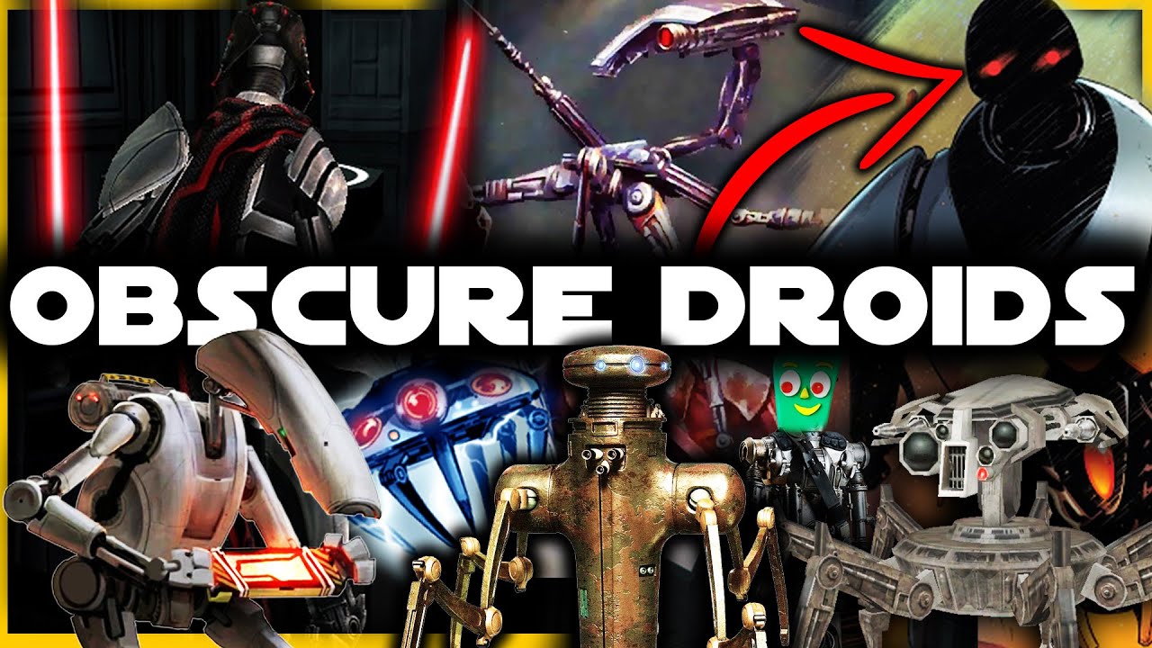 All 29 of the OBSCURE CIS Droids you probably never heard of