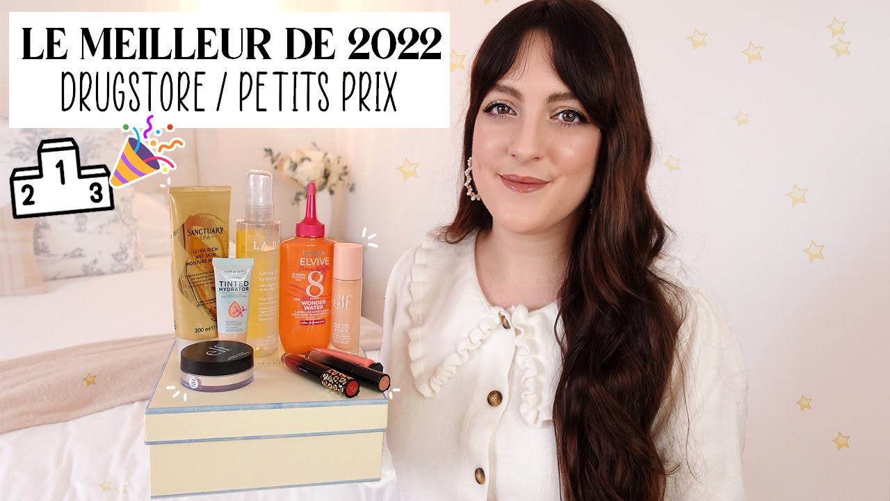 Ce que je retiens de 2022... Les MEILLEURS produits à petits prix / de Drugstore: QUE des pépites 🤩