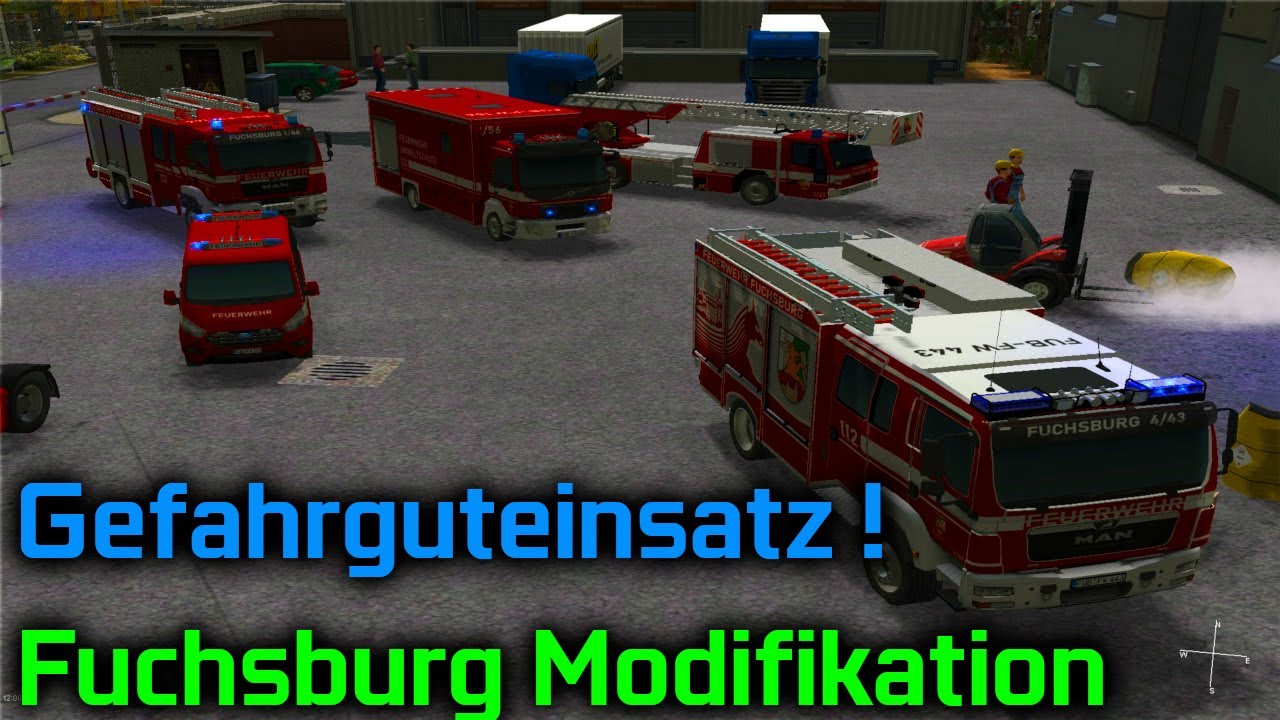 Gefahrguteinsatz im Industriegebiet ! | Fuchsburg Modifikation | Multiplayer