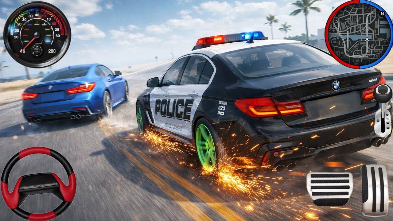 محاكي ألقياده سيارات شرطة العاب شرطة العاب سيارات العاب اندرويد #831 Android Gameplay Police Games 