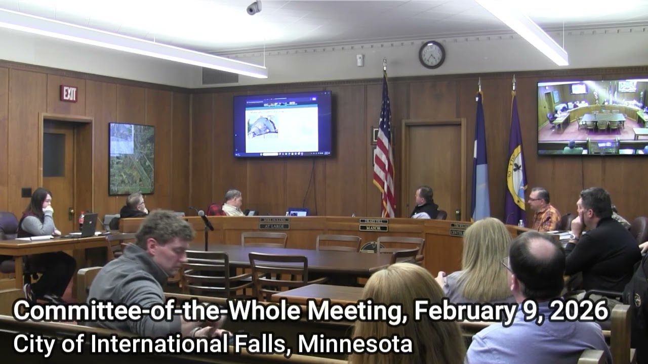 Committee-of-the-Whole Meeting for February 9, 2026