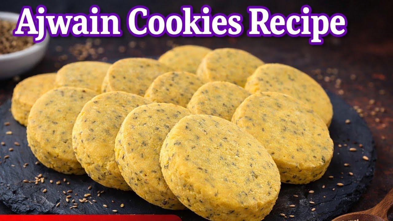 How to make Delicious bakery biscuits |  ajwain cookies recipe | cookies recipe