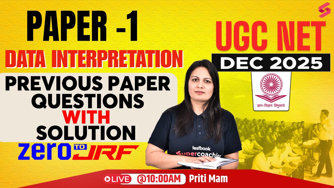 UGC NET Paper 1 | Data Interpretation For UGC NET Paper | Data Interpretation UGC NET PYQs By Priti