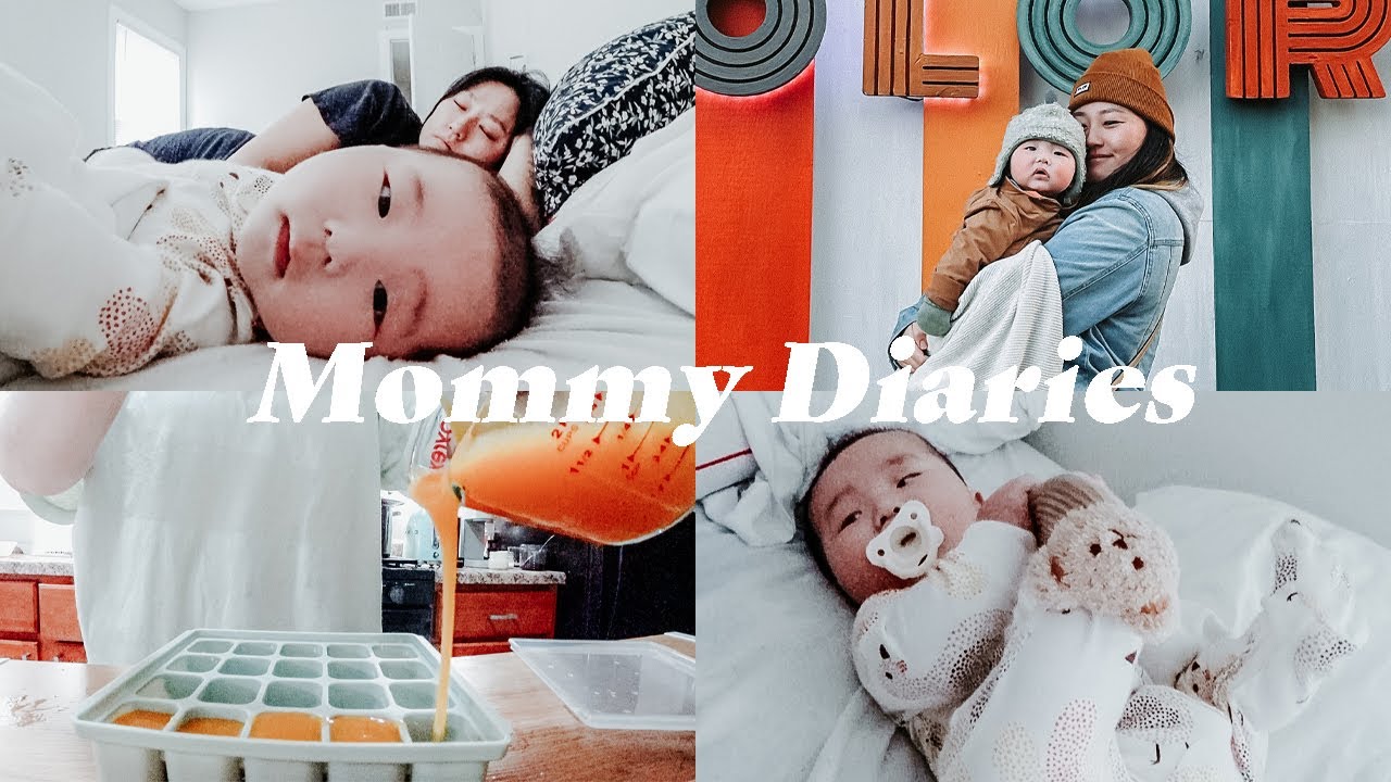 [Octomas 🎃]Trying to put 5 month old baby to sleep! Baby Food Prep +Pumpkin Fest w. my baby boy