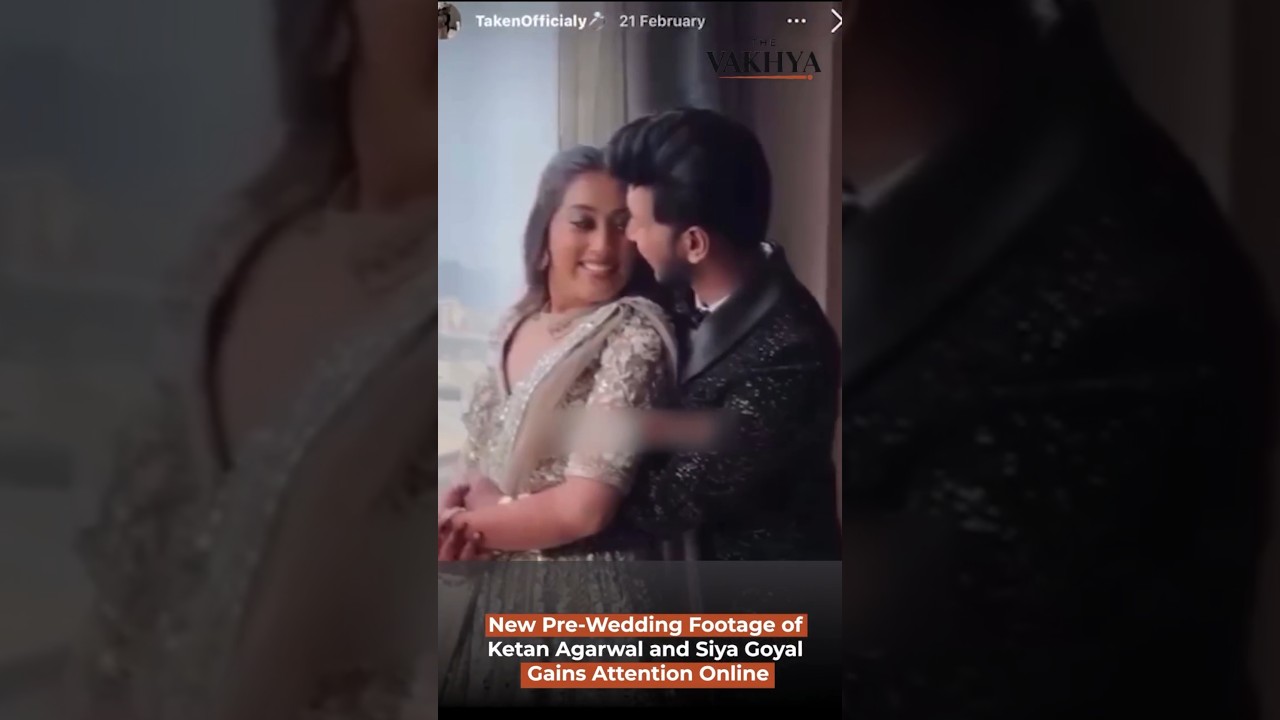 New Pre-Wedding Footage of Ketan Agarwal and Siya Goyal Gains Attention Online #pune #shorts