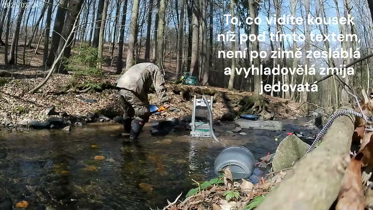 Rýžování 28.3.25, tentokrát jen samá droboť;)