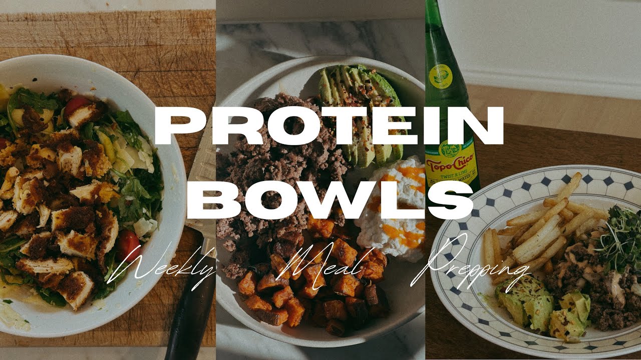 High-Protein Meal Bowls & Simple Weekly Meal Prep