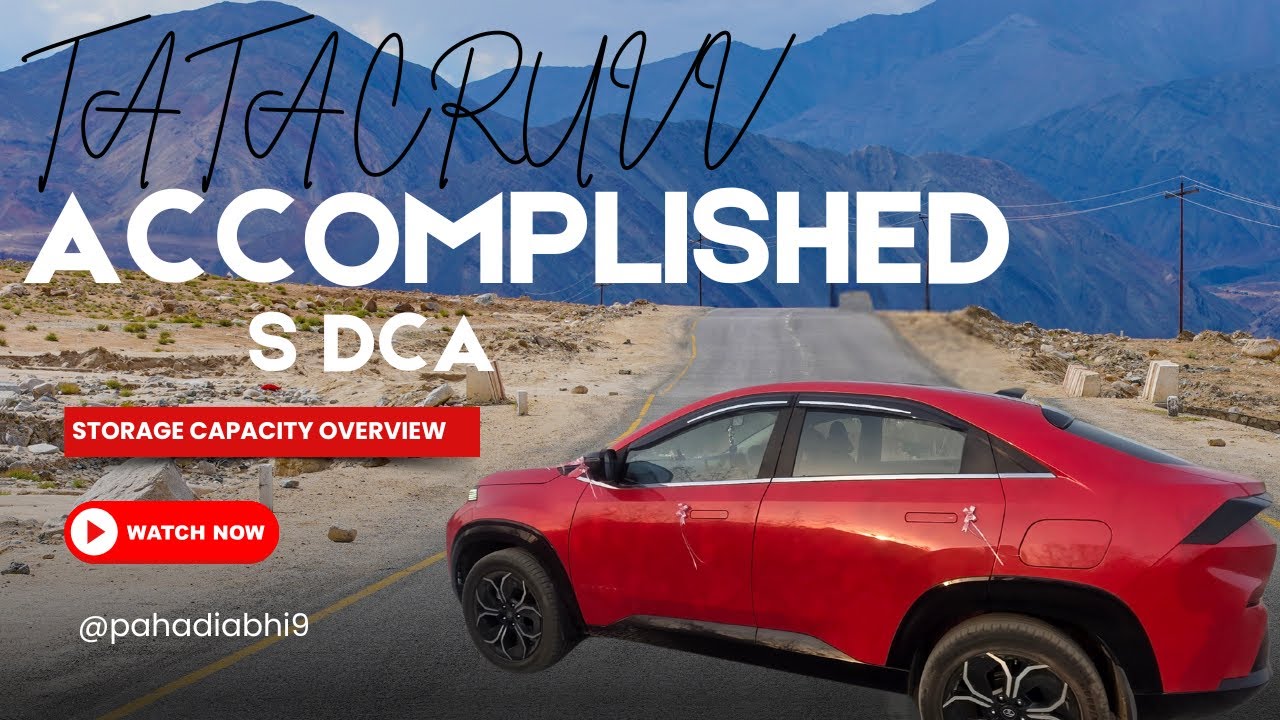 Tata Curvv Accomplished S DCA – Full Interior Tour | Premium Coupe SUV Experience!
