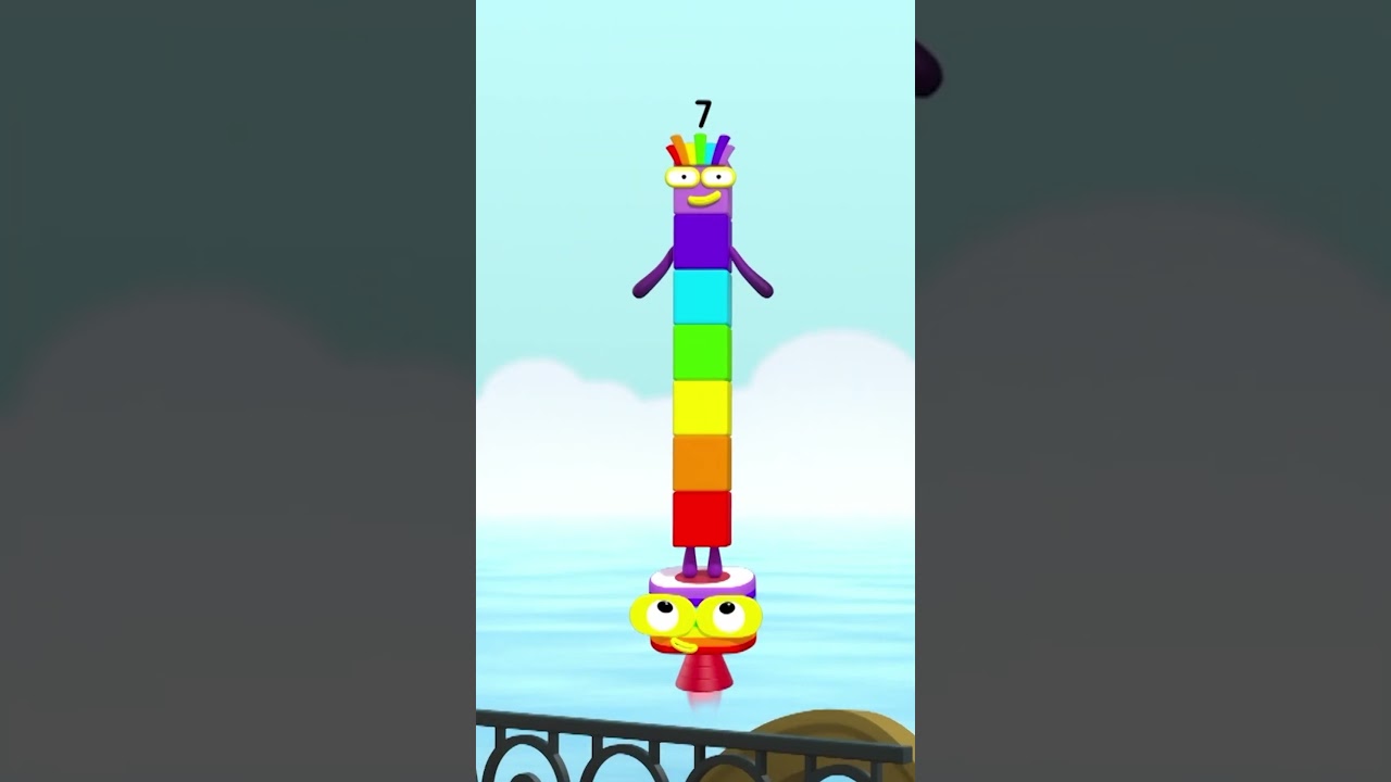 Seven Times Table - Learn Your Times Tables #7 ✖️ | Meet Seven | Numberblocks #shorts